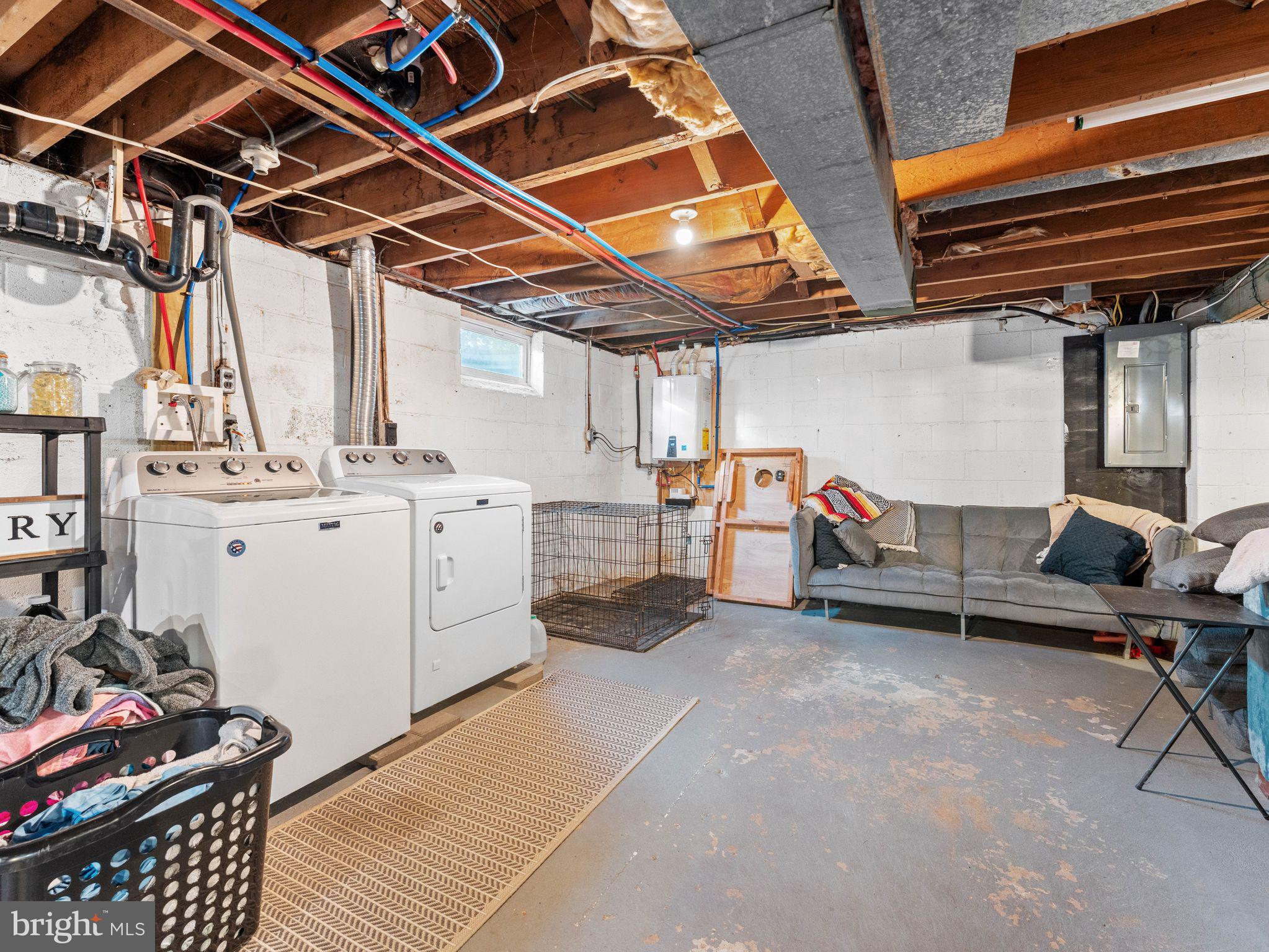 108 Estates Road Pine Hill, NJ 08021 - Photo 22 of 30 a utility room with dryer and washer