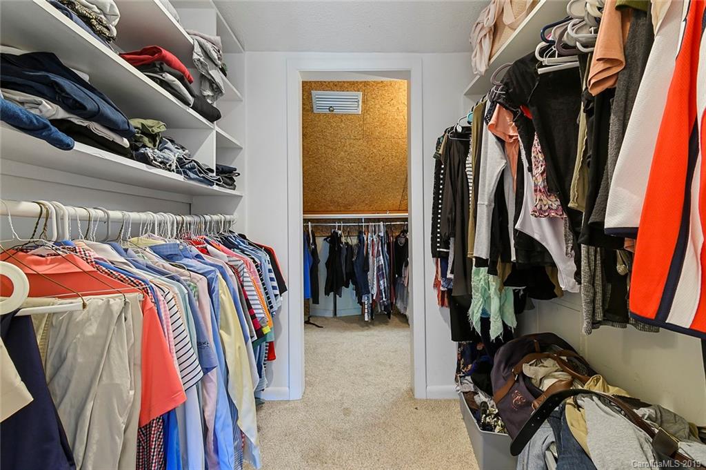 53 Old Post Road Lake Wylie, SC 29710 - Photo 18 of 36 a view of walk in closet with clothes and shoes