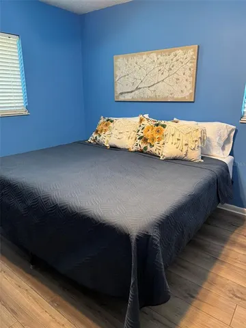 a view of bedroom with furniture