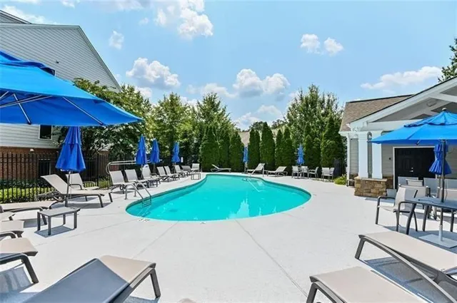 a view of a wooden deck
