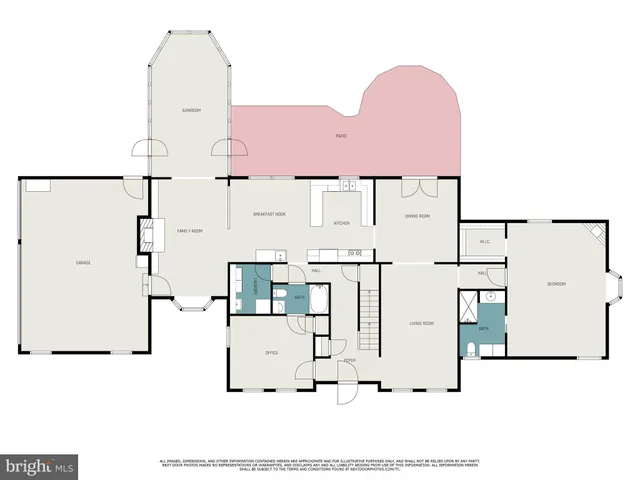 a picture of a floor plan