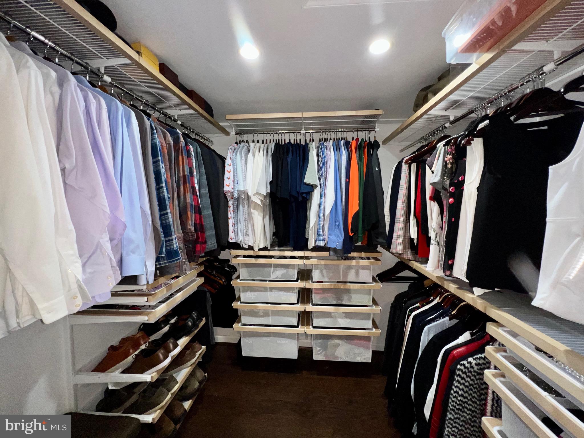 909 St Stephens Road Alexandria, VA 22304 - Photo 16 of 40 a view of walk in closet with clothes and shoes