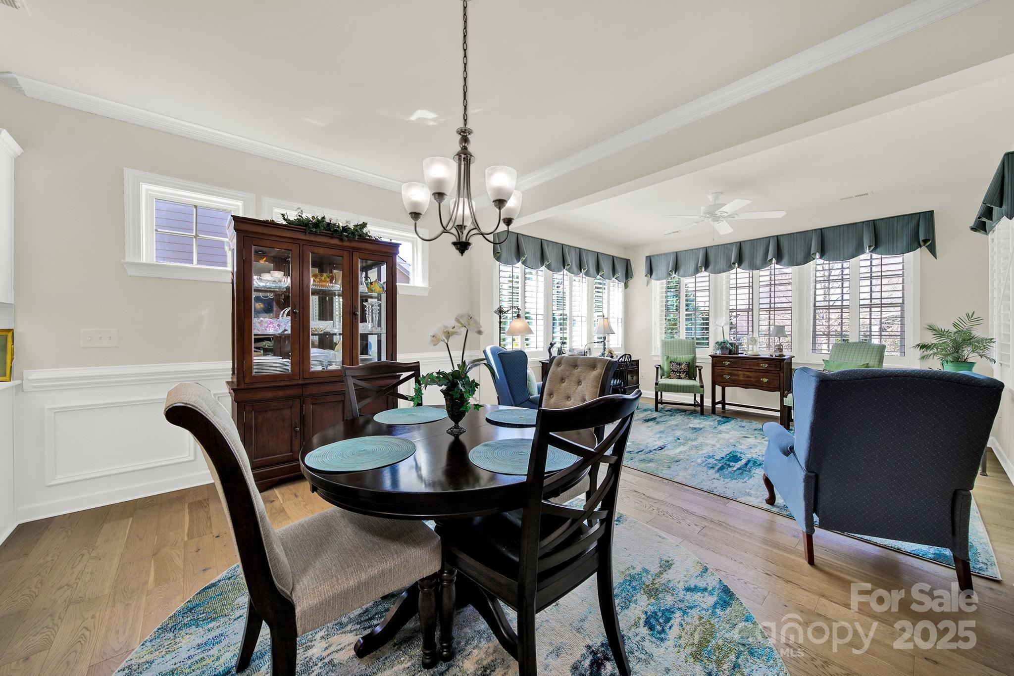 3097 Arches Bluff Circle Lancaster, SC 29720 - Photo 11 of 40 a view of a dining room with furniture and window