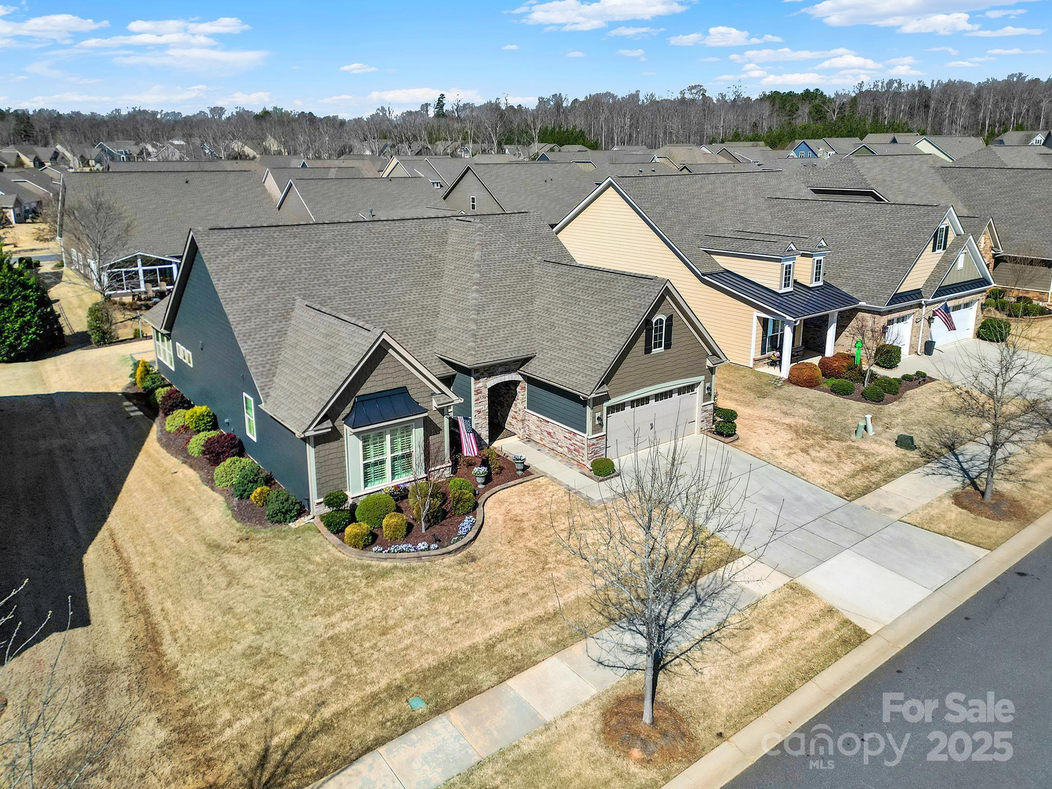 3097 Arches Bluff Circle Lancaster, SC 29720 - Photo 34 of 40 a view of a house with a ocean view