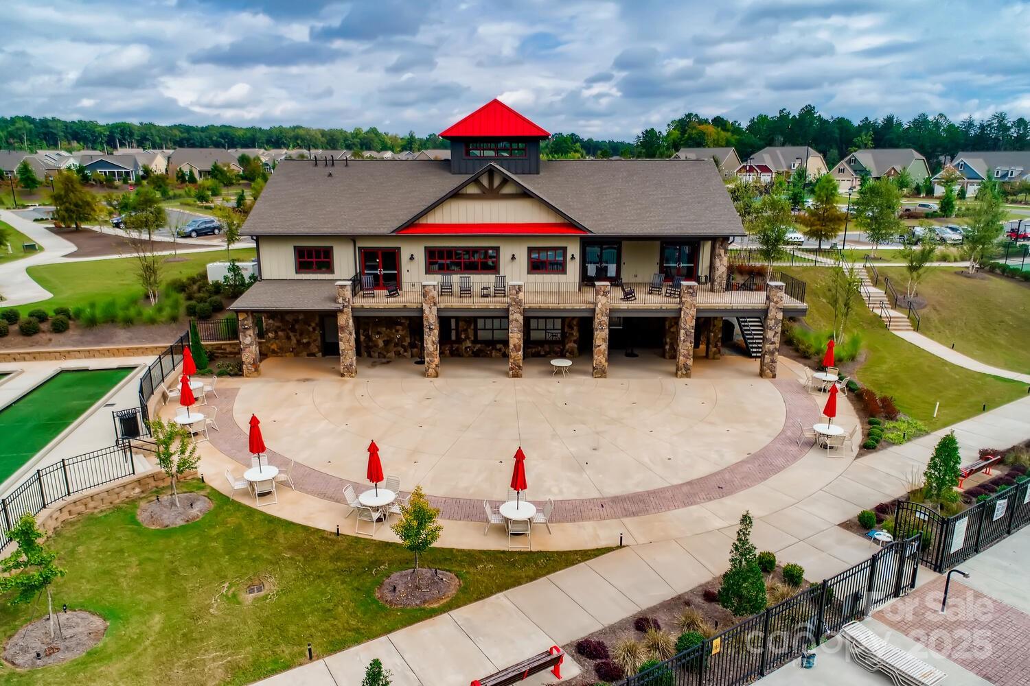 3097 Arches Bluff Circle Lancaster, SC 29720 - Photo 35 of 40 an aerial view of a house