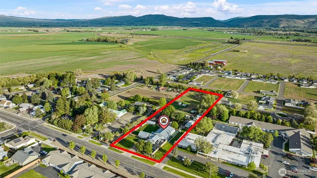 a view of an ocean from a city