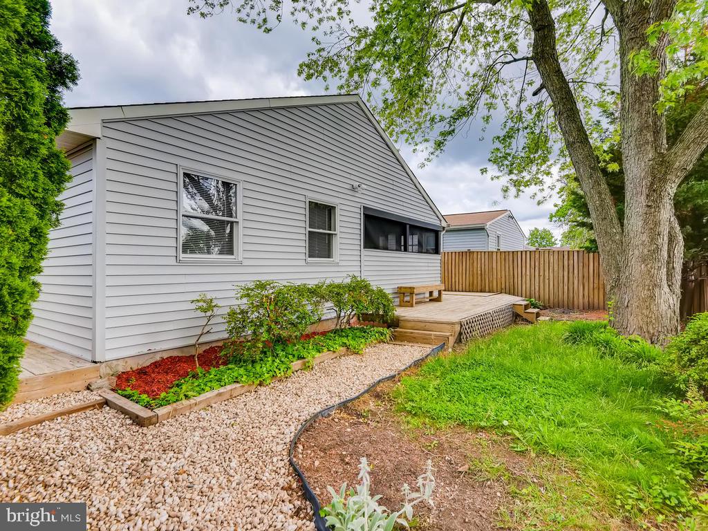 2406 Brunswick Road Baltimore, MD 21227 - Photo 11 of 30 Rear Deck & Fenced Yard