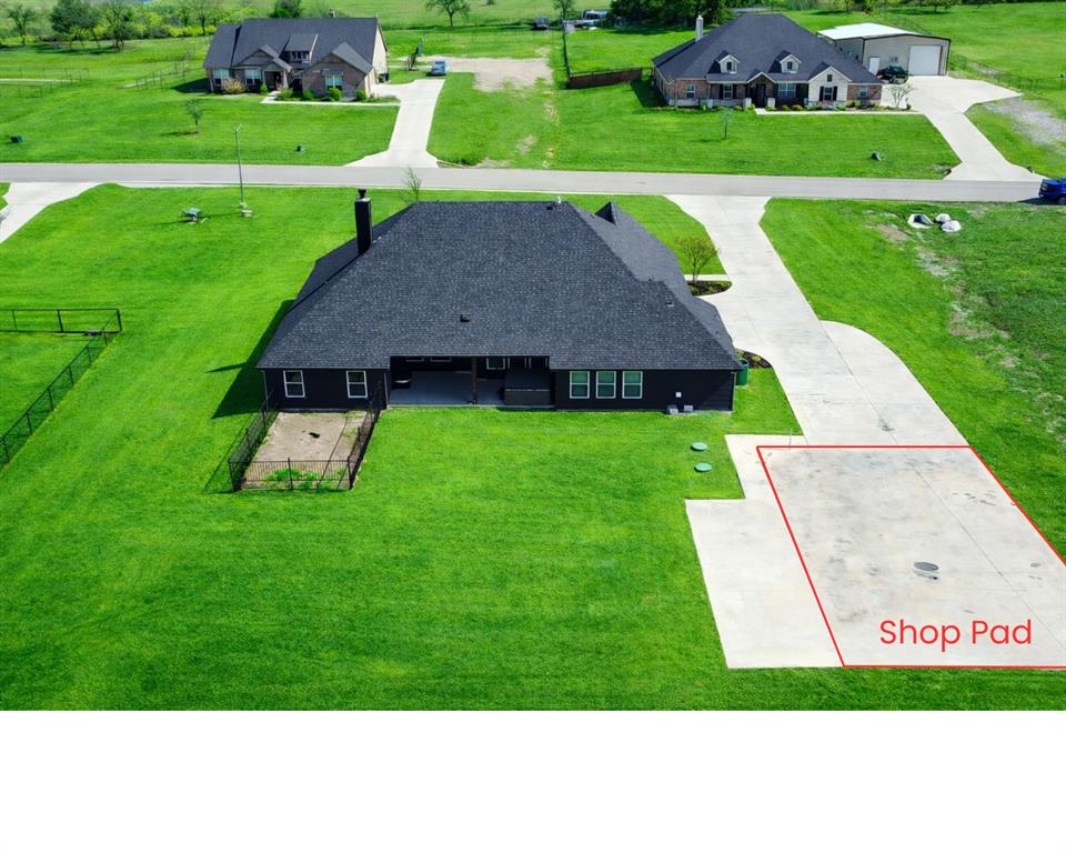 1037 Boulder Road Weatherford, TX 76085 - Photo 3 of 24 a aerial view of a house with backyard