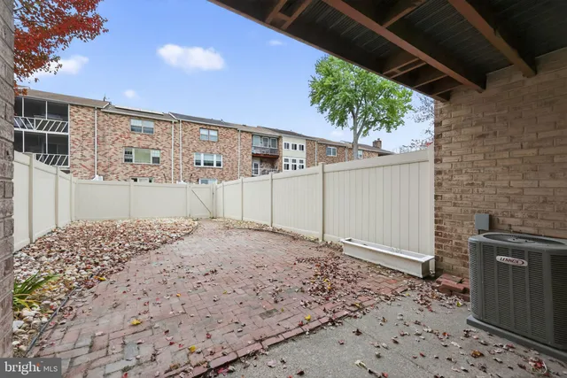 a backyard of a house