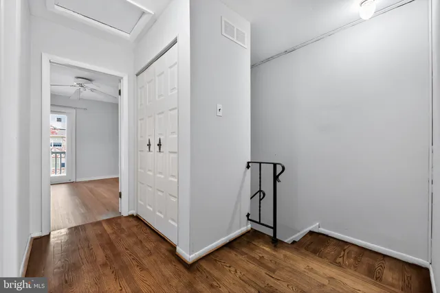 wooden floor in an empty room