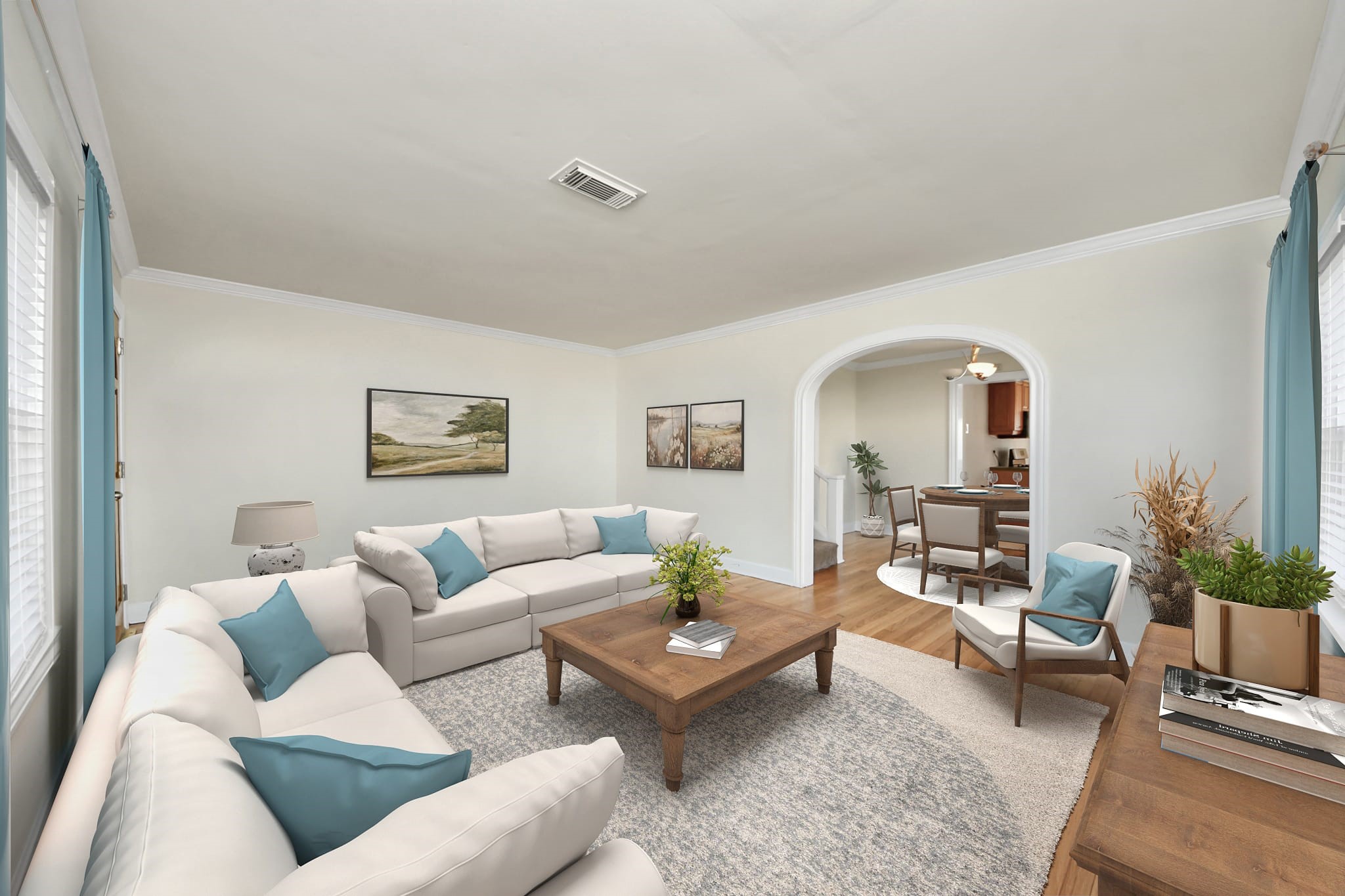 516 Eleanor Street Houston, TX 77009 - Photo 7 of 25 Another view of family room.