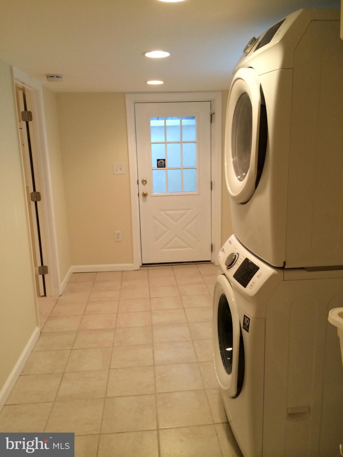 11701 Grandview Avenue Silver Spring, MD 20902 - Photo 27 of 30 Lower Level Entrance With New Stacked Washer/Dryer