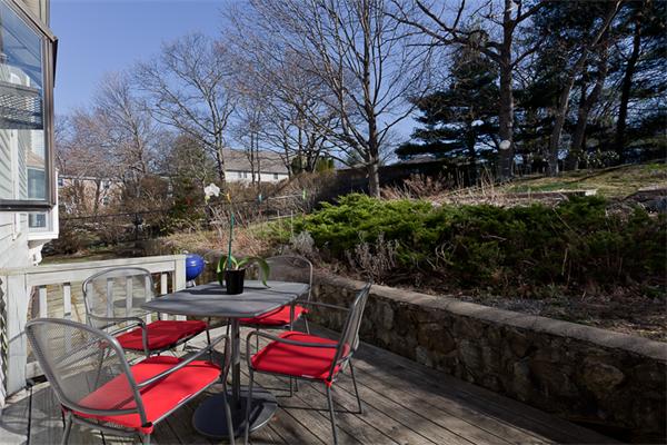 231 Ridge Street Arlington, MA 02474 - Photo 21 of 22 a view of a chairs and table in the patio