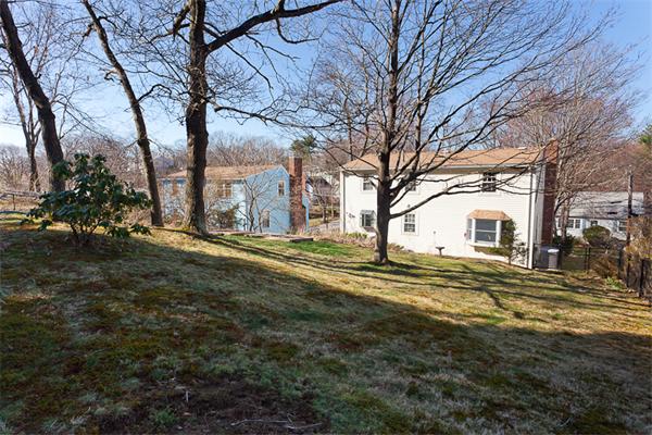 231 Ridge Street Arlington, MA 02474 - Photo 22 of 22 a view of a yard with a house