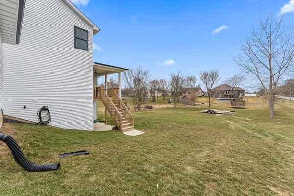 a view of outdoor space yard and slide