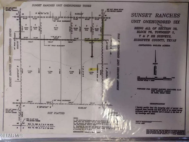 $90,000 | 5 Sec 38 T & P S-r, Fort Hancock, TX 79839