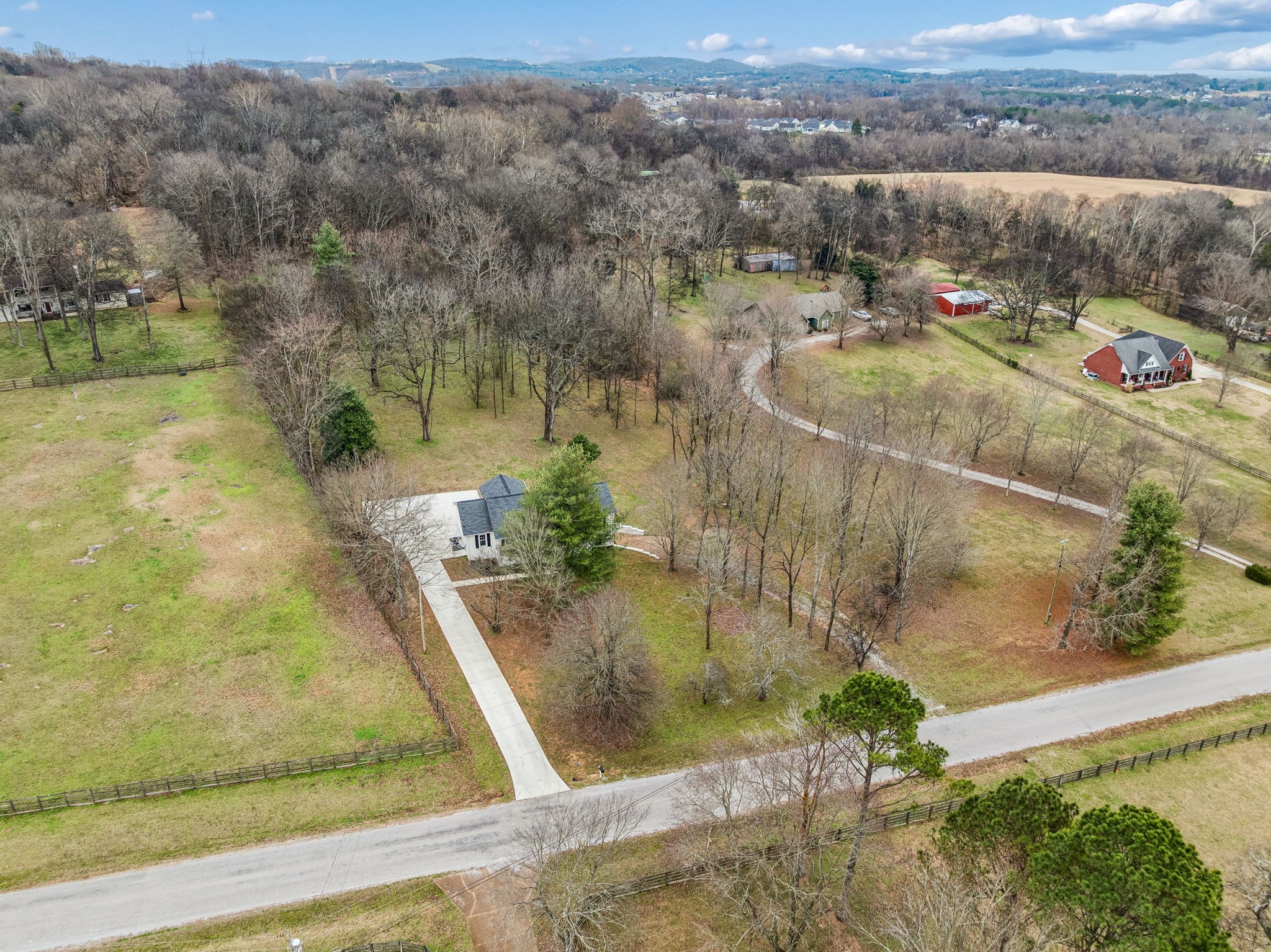 670 North Ridge Road Columbia, TN 38401 - Photo 41 of 45 an aerial view of residential house with outdoor space