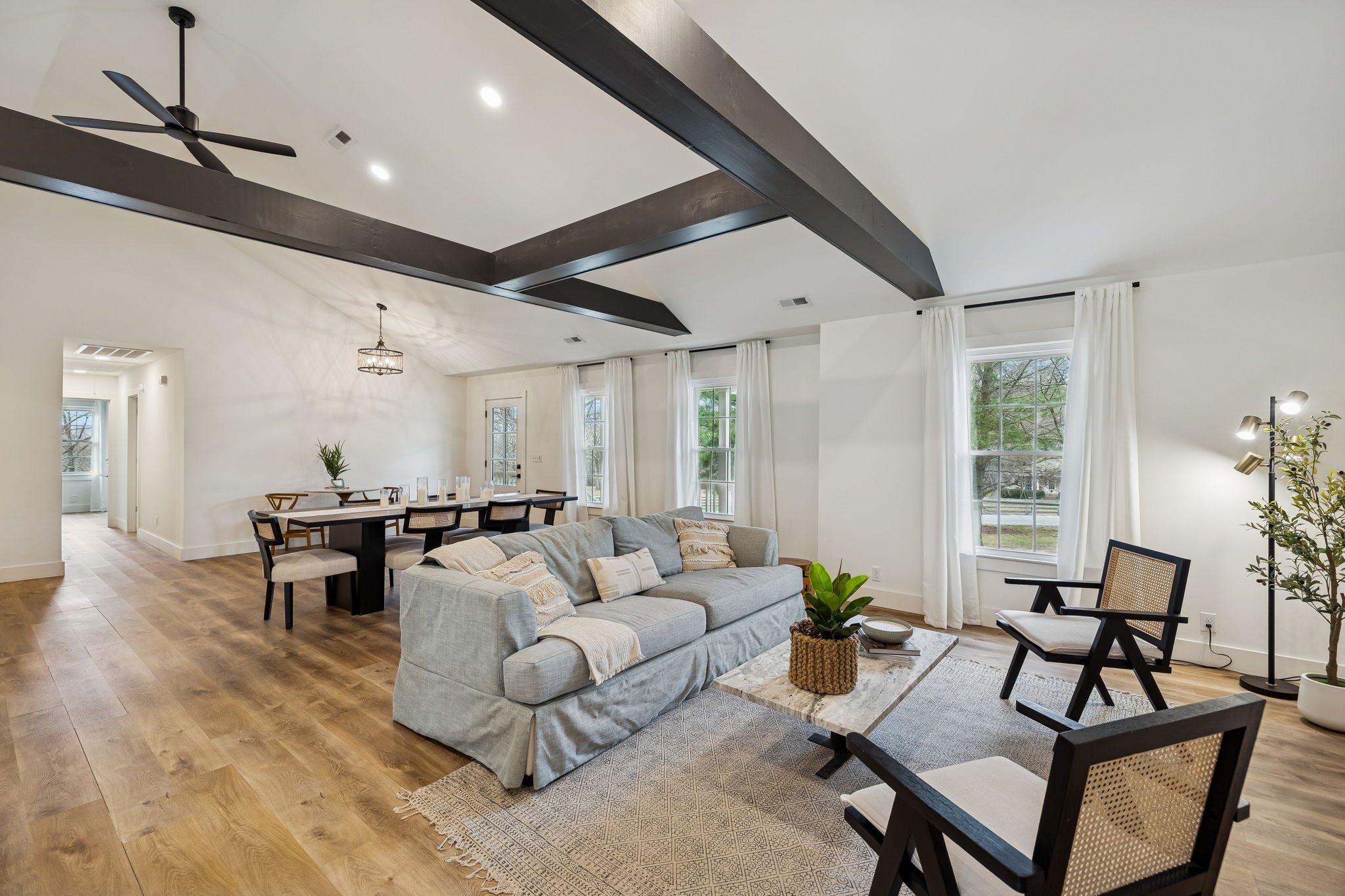 670 North Ridge Road Columbia, TN 38401 - Photo 8 of 45 a living room with furniture and wooden floor