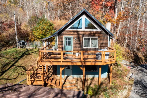 a view of a house with patio