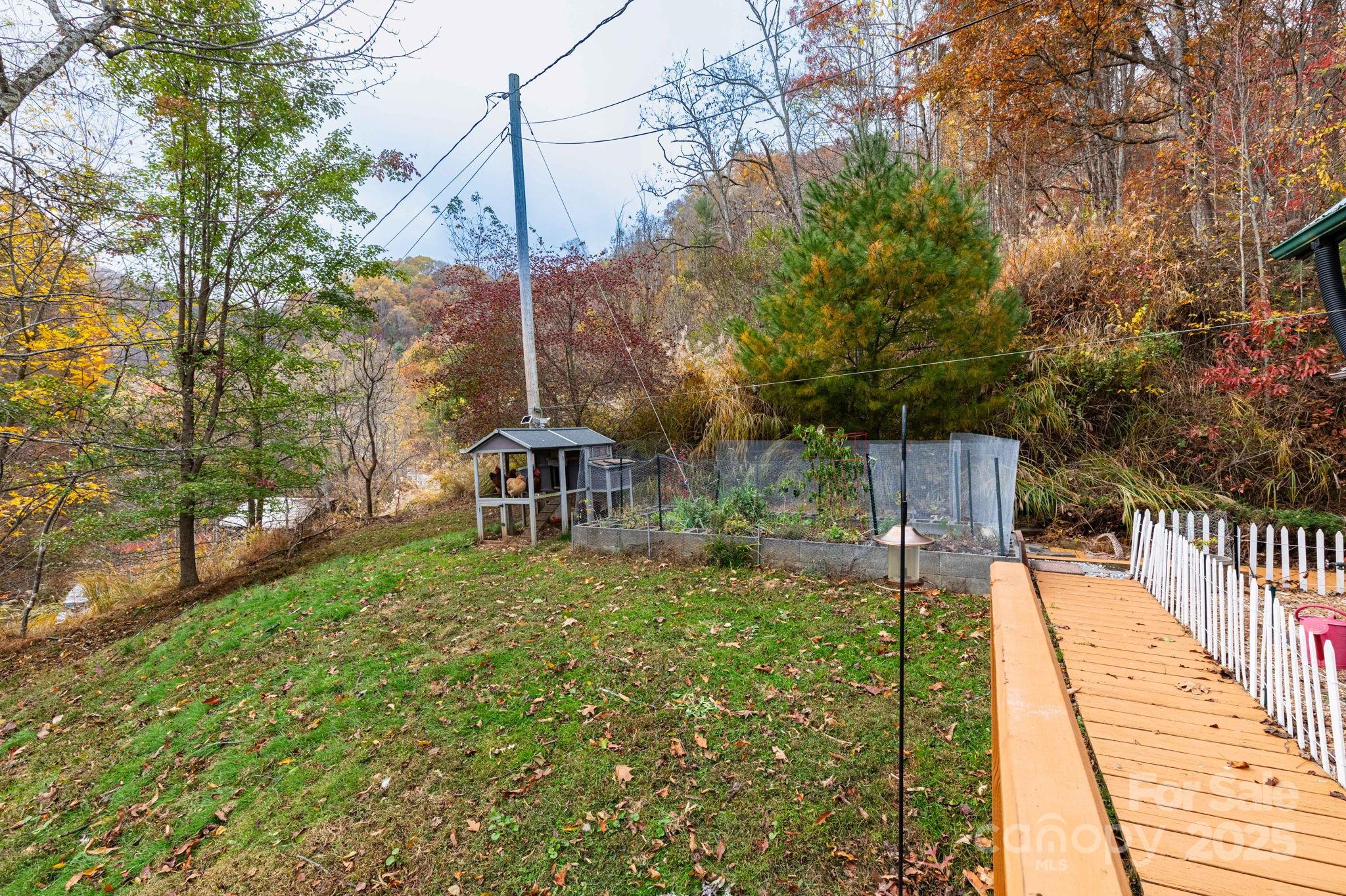 35 Norton Br Road Marshall, NC 28753 - Photo 30 of 35 a front view of house with yard and trees around