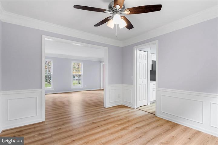 2807 Falling Brook Terrace Hyattsville, MD 20783 - Photo 8 of 48 an empty room with wooden floor closet and windows