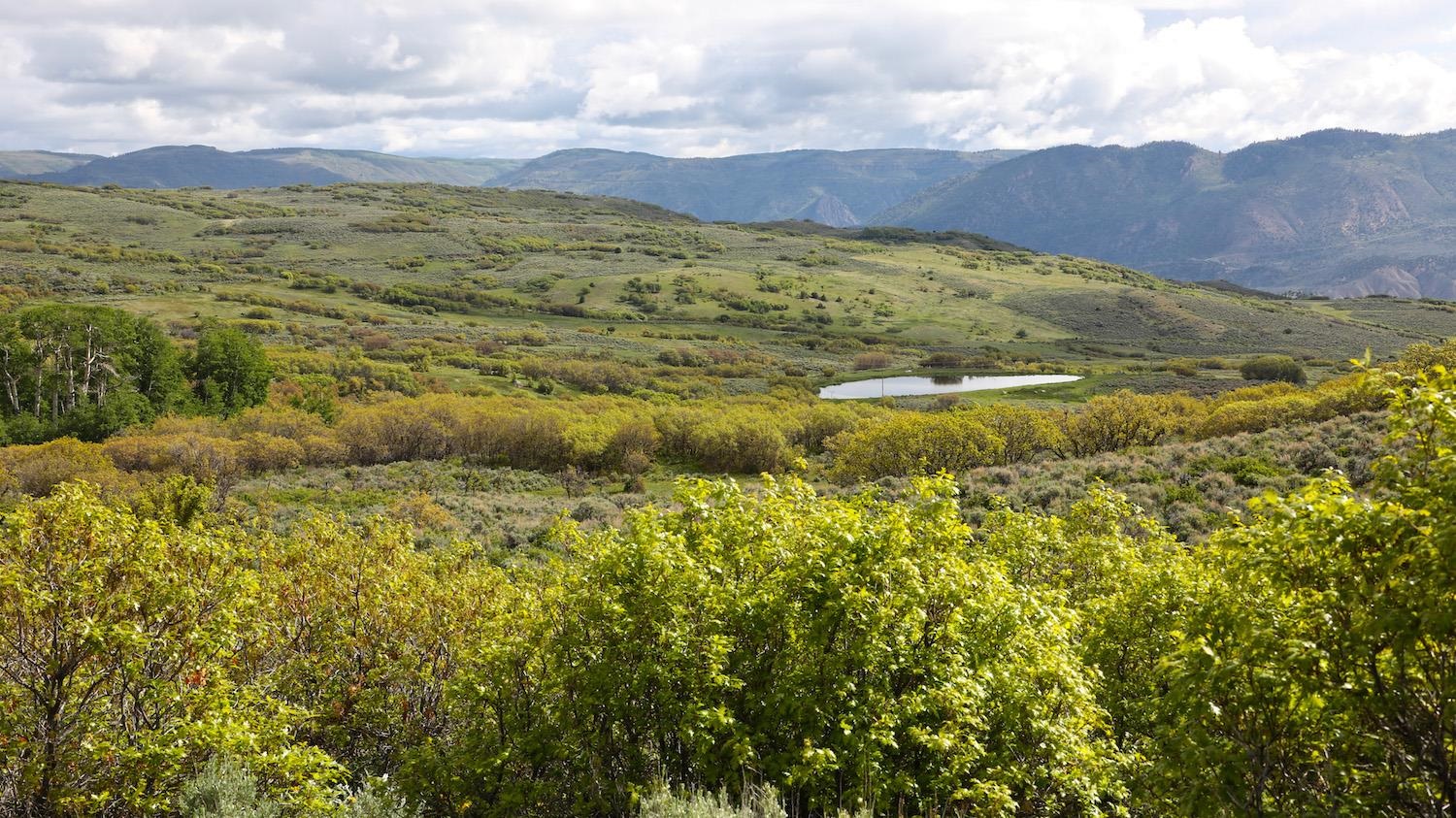 22000 P77 Road Montrose, CO 81403 - Photo 3 of 37 a view of an aerial view of residential houses and lake view