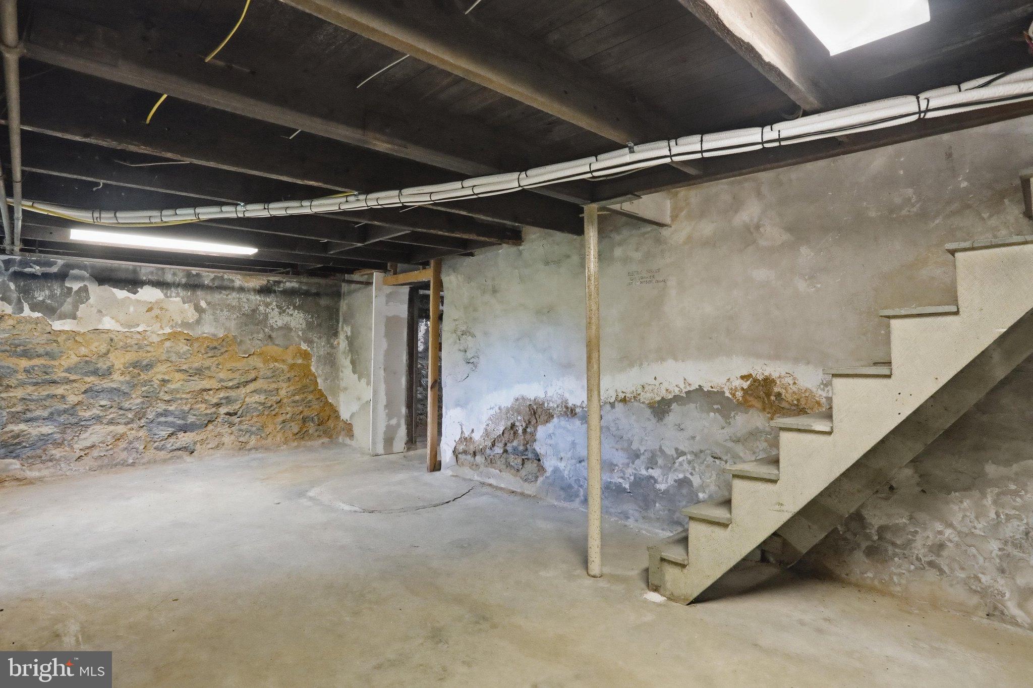 8805 Reichard Road Fairplay, MD 21733 - Photo 47 of 77 Spacious basement with rustic charm.