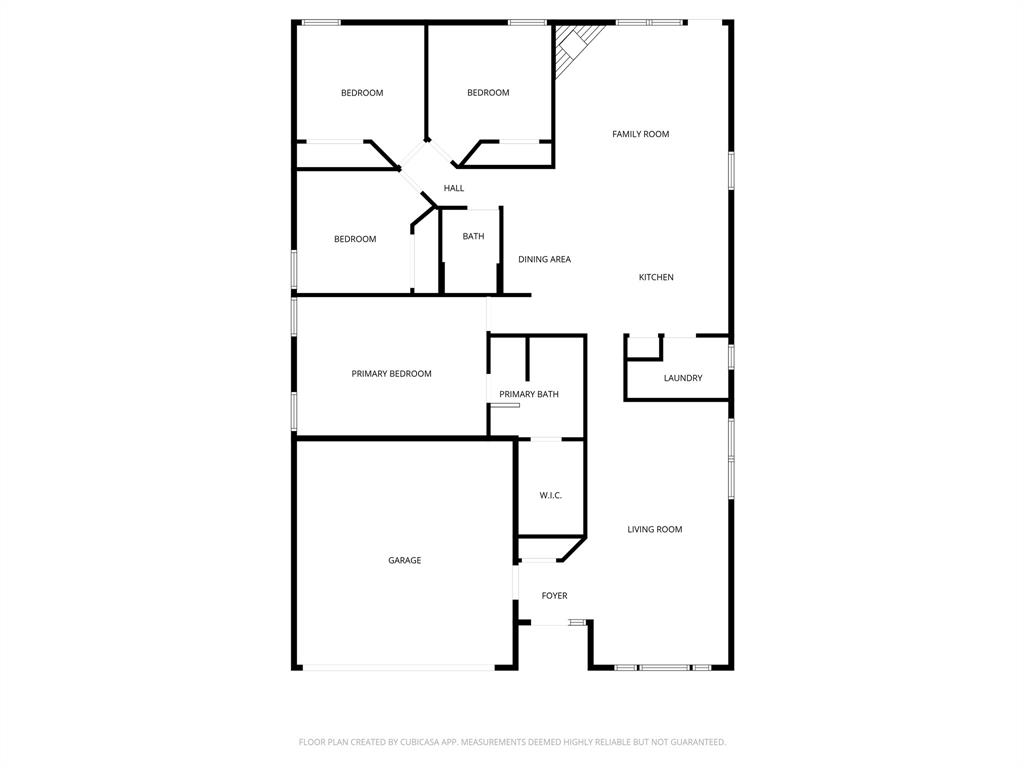 1000 Caleb Street Burleson, TX 76028 - Photo 26 of 27 a picture of door with an open kitchen