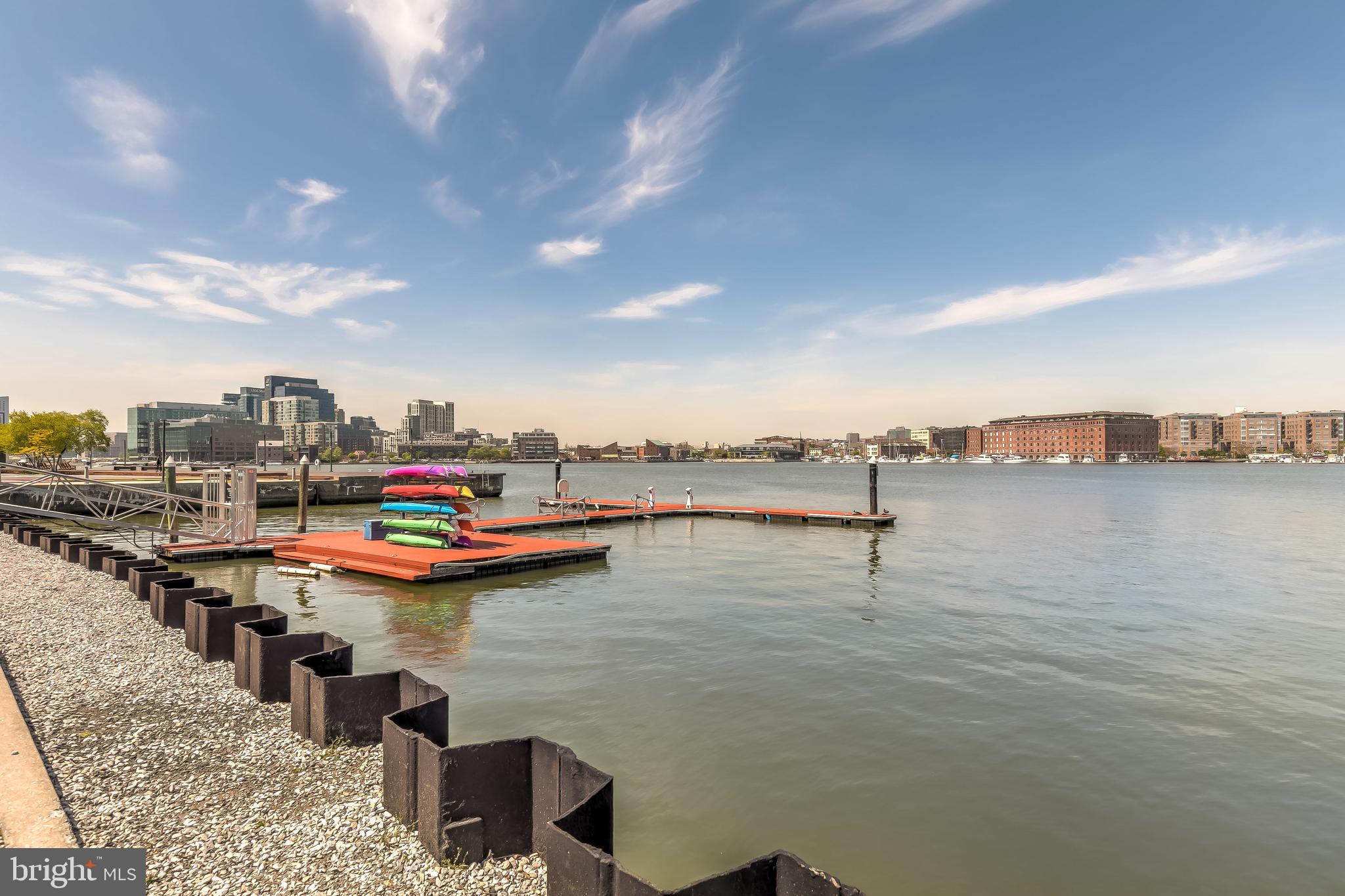 1200 Steuart Street, Unit 625 Baltimore, MD 21230 - Photo 56 of 71 Canton Kayak Club - Locust Point Dock
