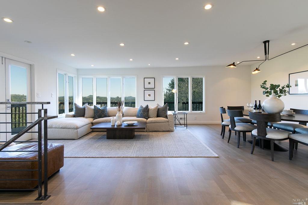 250 Ethel Avenue Mill Valley, CA 94941 - Photo 1 of 1 a living room with furniture and a couch