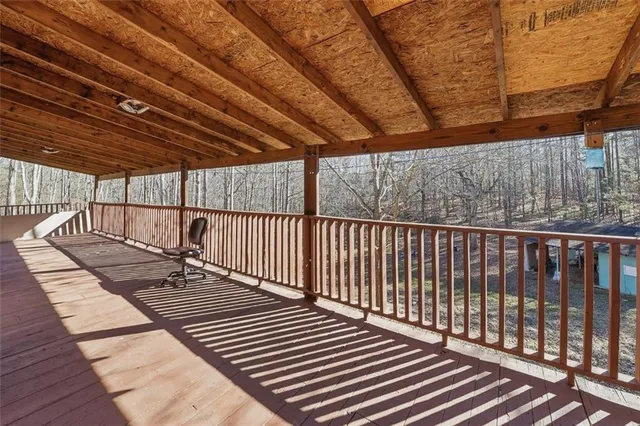 a view of a backyard of the house