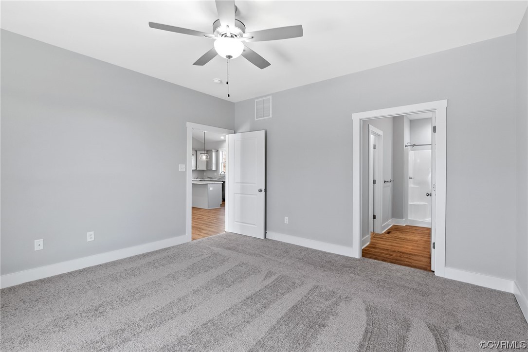326 Moore Road Farmville, VA 23901 - Photo 32 of 50 a view of empty room with ceiling fan