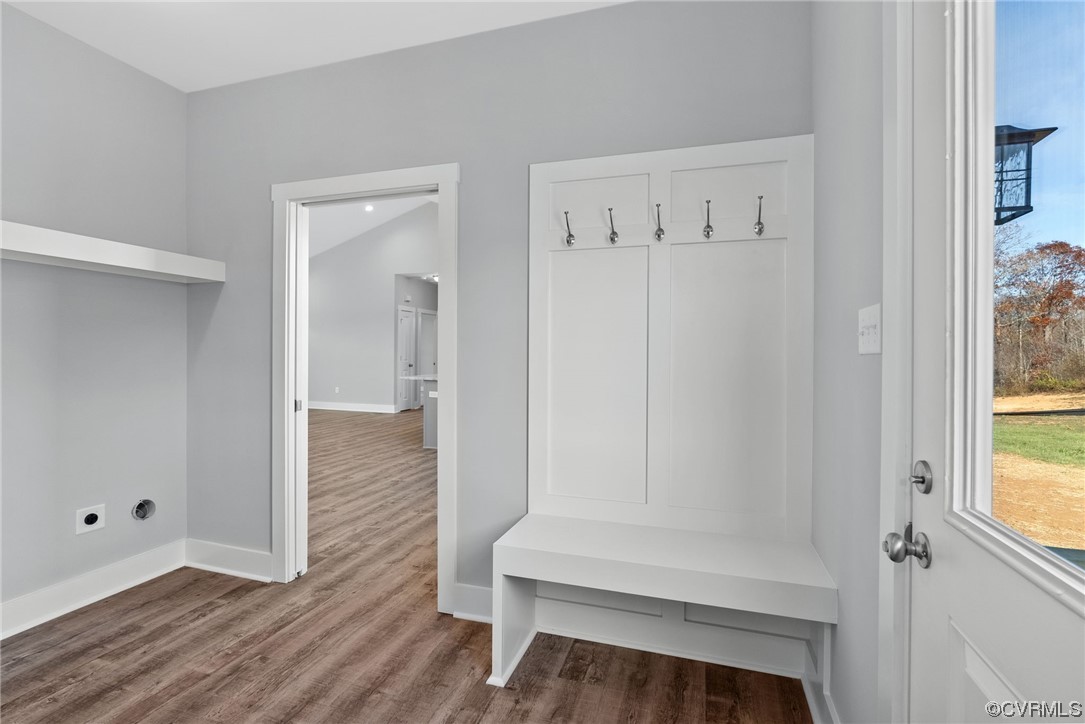 326 Moore Road Farmville, VA 23901 - Photo 50 of 50 a view of a hallway with wooden floor and closet area