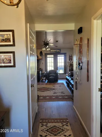 a work room with furniture and window