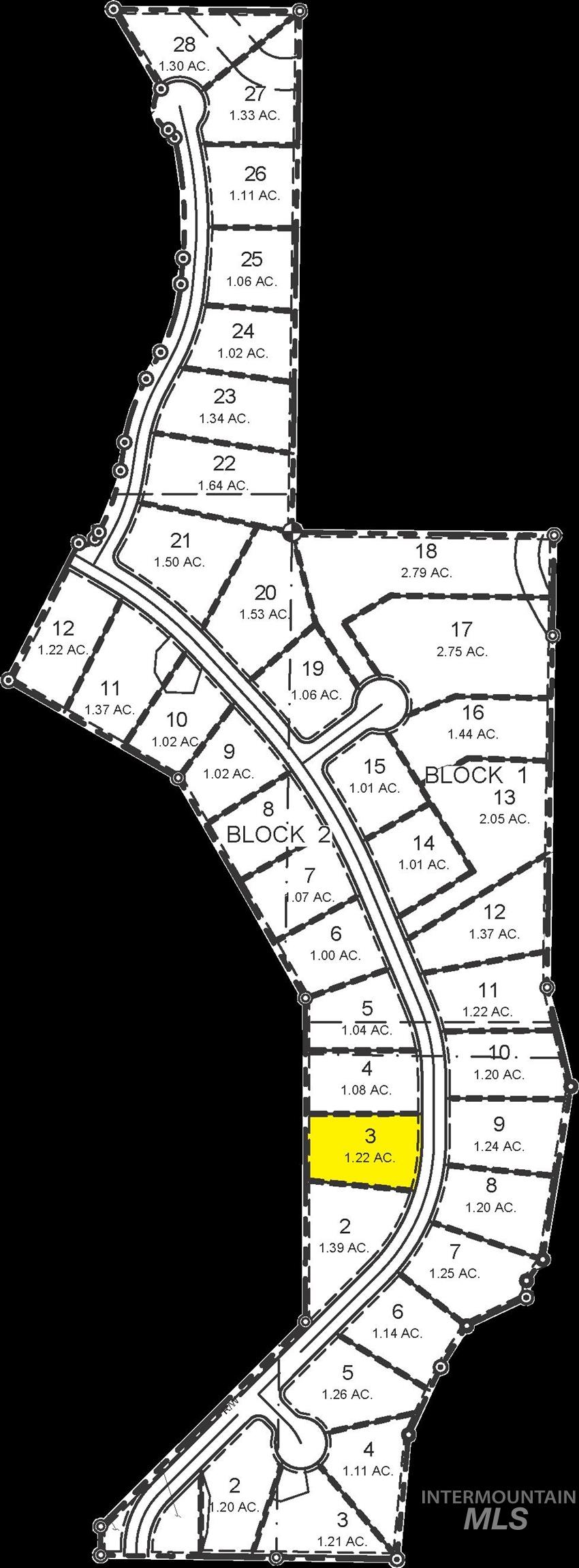 27181 Iron Horse Drive Caldwell, ID 83607 - Photo 10 of 10 Map of parcels