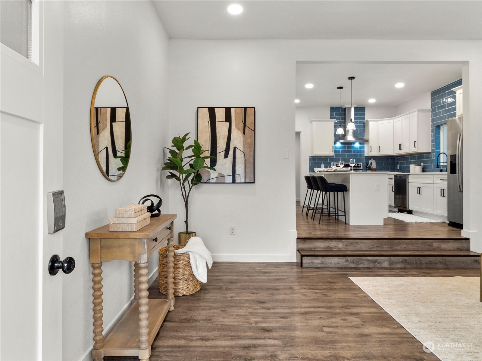 9331 Cullens Road Southeast Yelm, WA 98597 - Photo 5 of 28 a very nice looking kitchen with a large window
