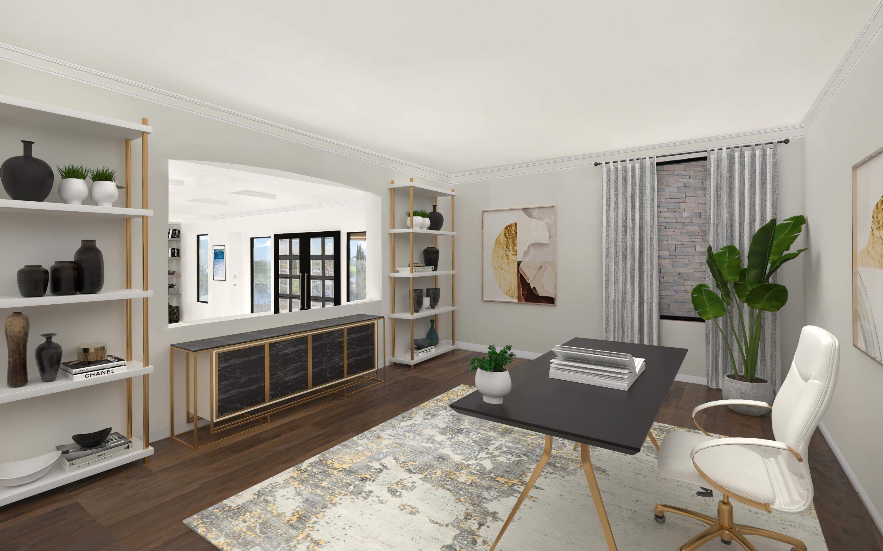 1609 Camino Alto Road El Paso, TX 79902 - Photo 15 of 17 a living room with furniture lamp and rug