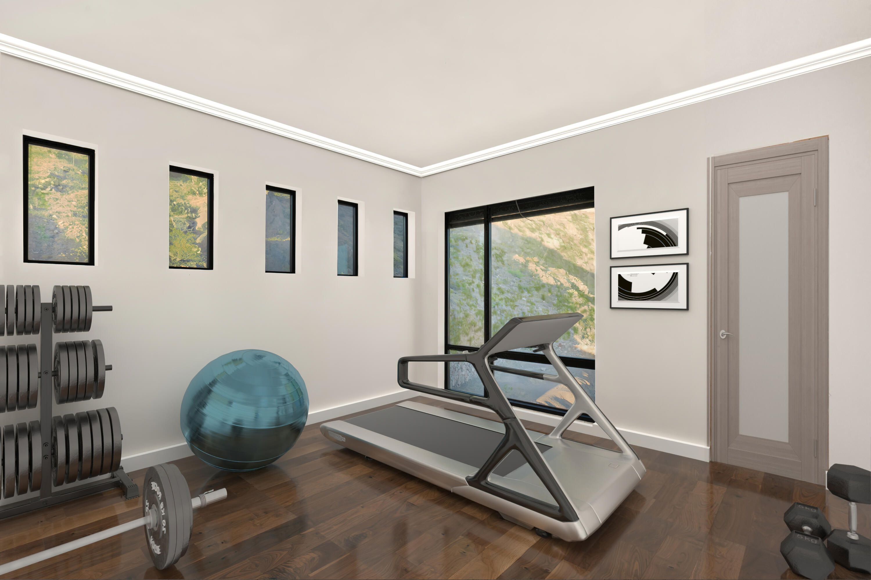 1609 Camino Alto Road El Paso, TX 79902 - Photo 16 of 17 a room with gym equipment