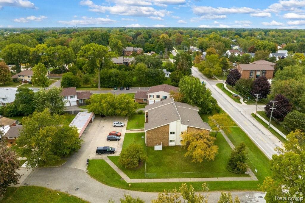35775 Union Lake Road Clinton Township, MI 48035 - Photo 8 of 30 Aerial perspective of suburban area