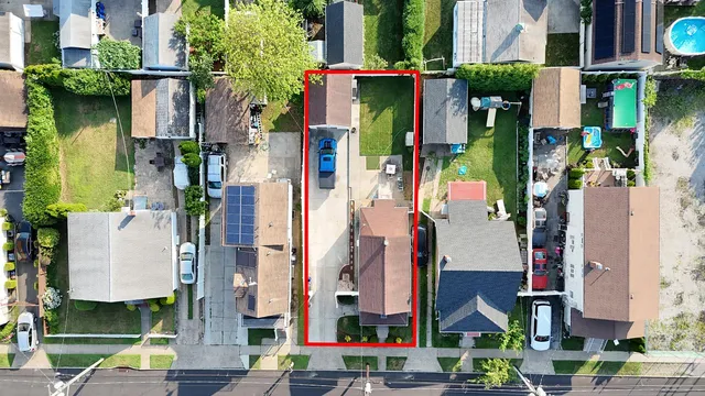 front view of houses