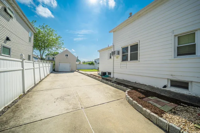 a house with trees in front of it