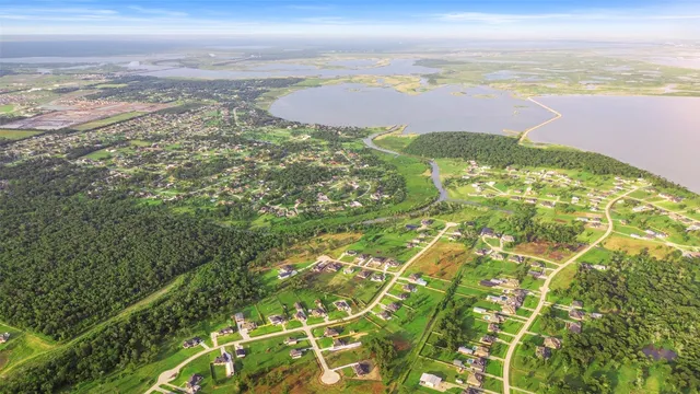 a view of an ocean and beach