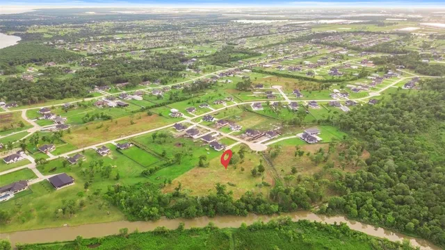 a view of city with ocean