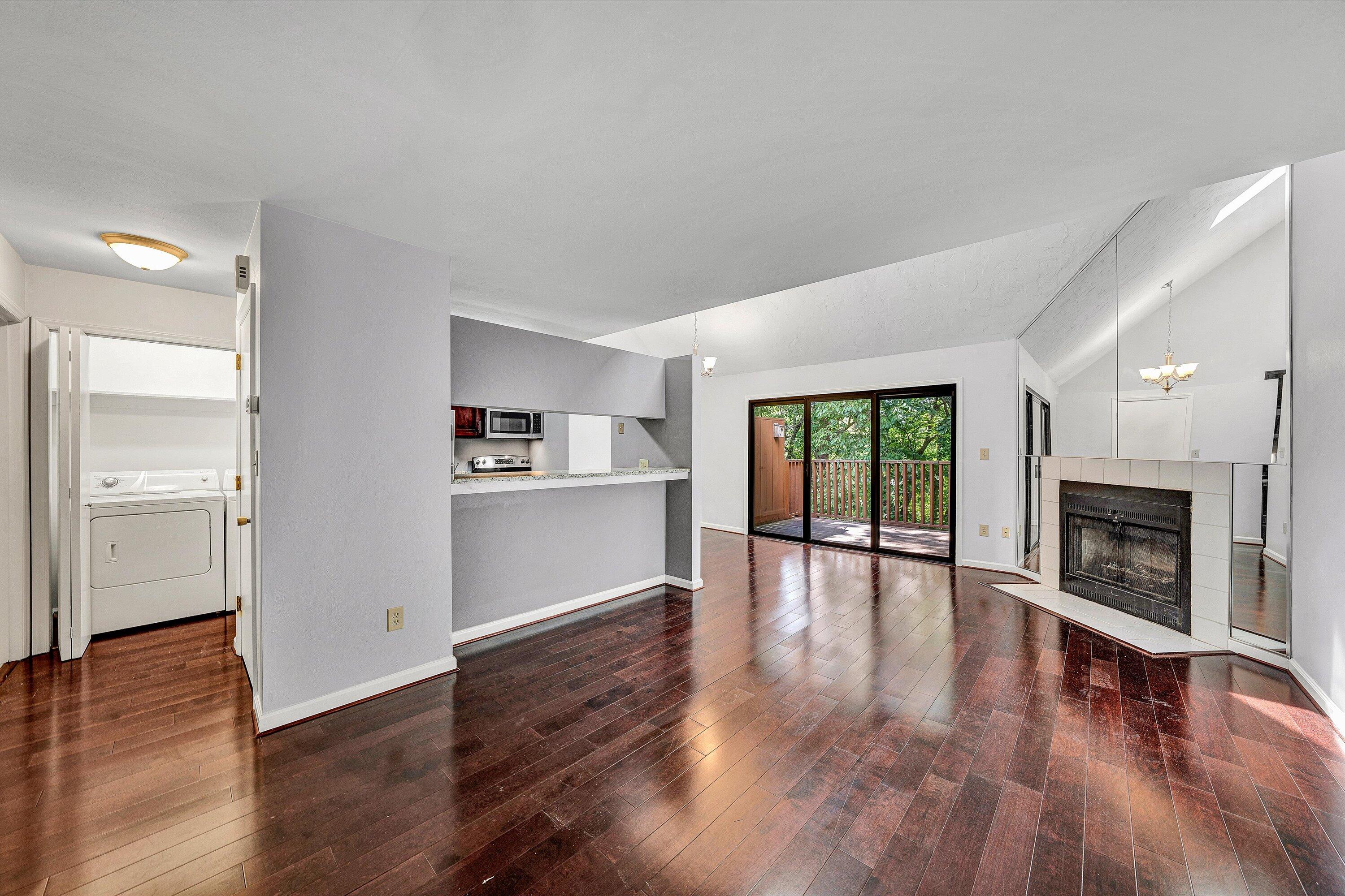 3349 Forest Ridge Road, Unit 3349 Roanoke, VA 24018 - Photo 2 of 20 a view of an empty room with window and wooden floor