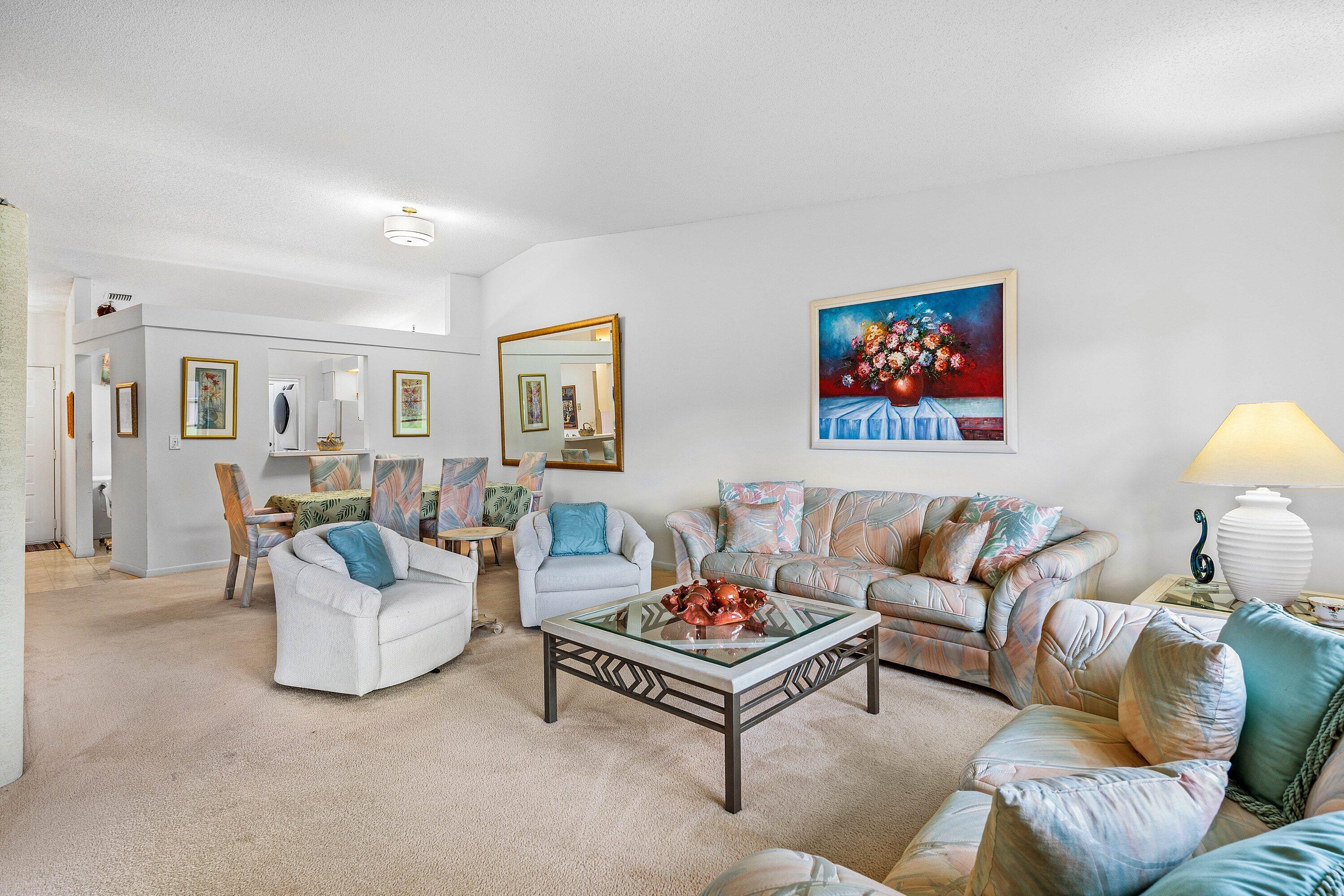 8282 Springlake Drive Boca Raton, FL 33496 - Photo 15 of 40 Living/Dining Room