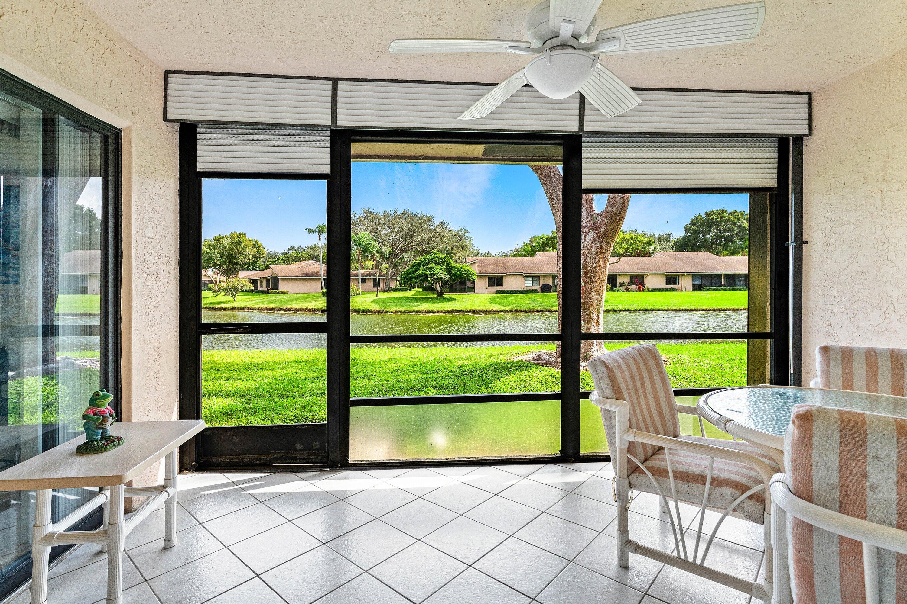 8282 Springlake Drive Boca Raton, FL 33496 - Photo 22 of 40 Patio Roofed/Screened