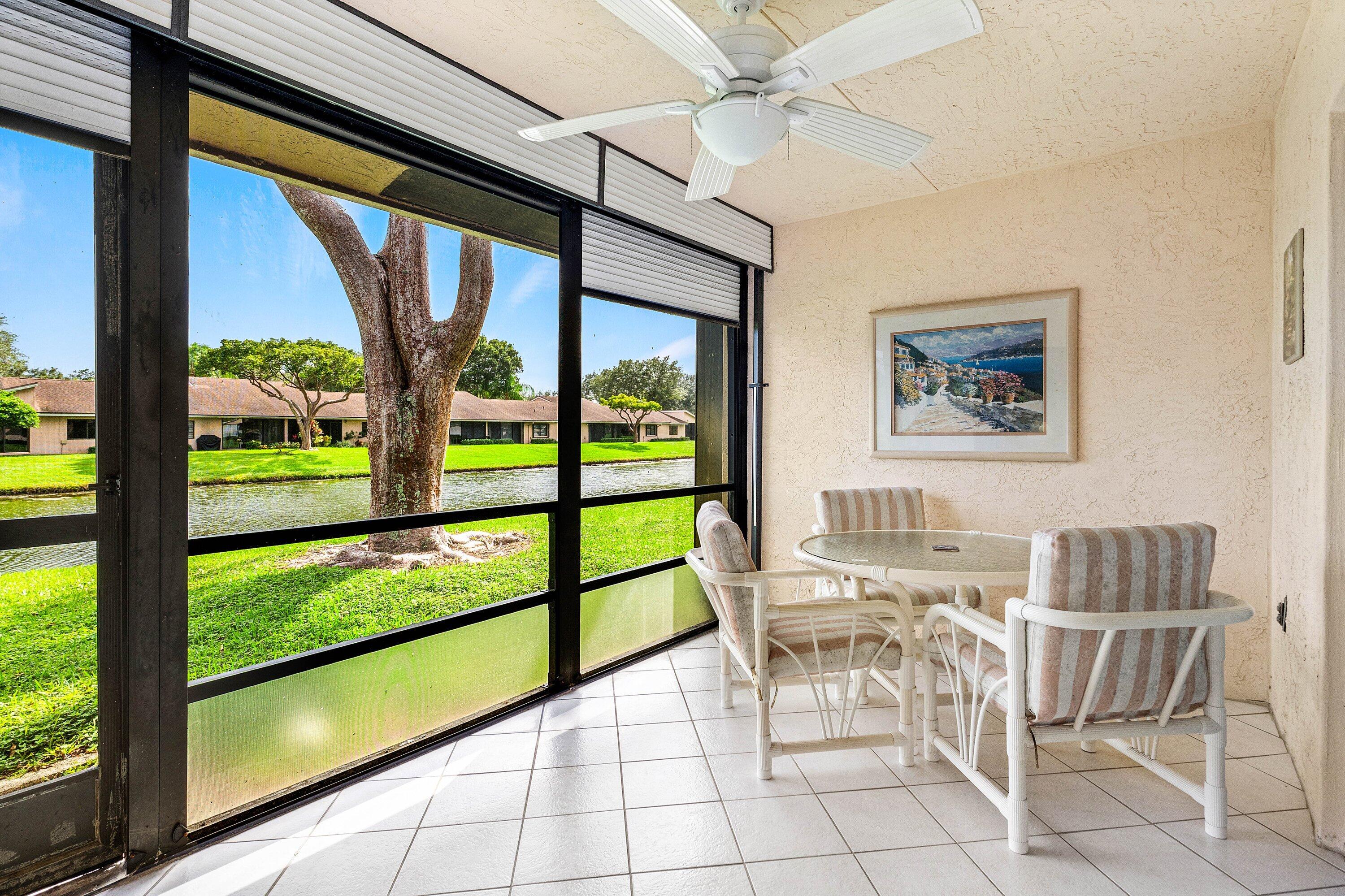 8282 Springlake Drive Boca Raton, FL 33496 - Photo 23 of 40 Patio Roofed/Screened