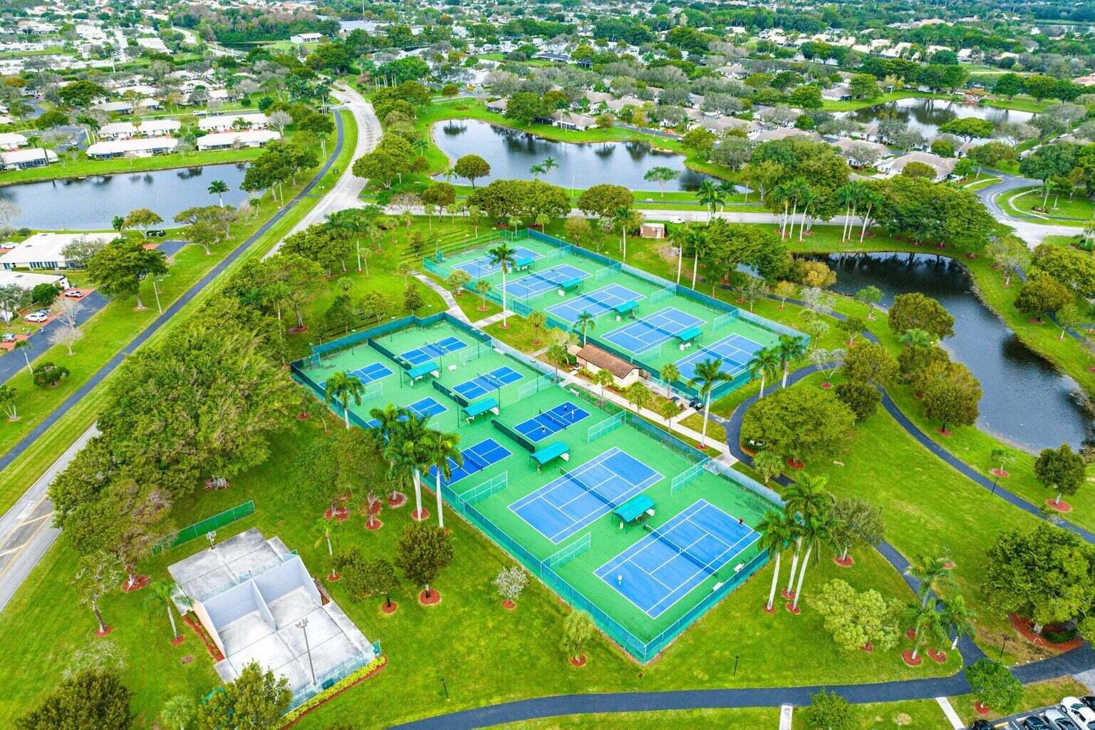 8282 Springlake Drive Boca Raton, FL 33496 - Photo 39 of 40 Tennis/Pickleball Cts