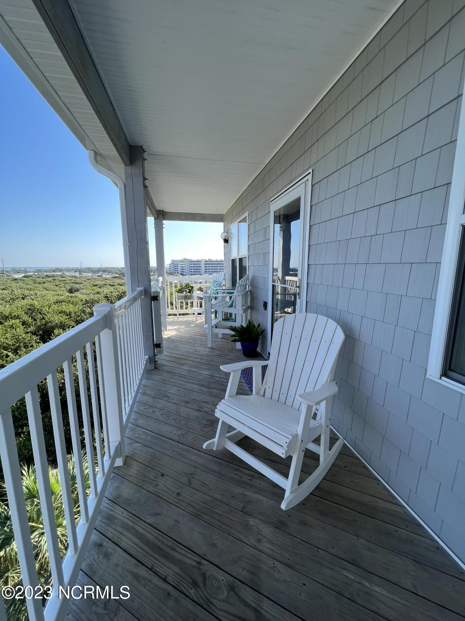 1701 Salter Path Road, Unit H 301 Indian Beach, NC 28512 - Photo 22 of 41 23 Sound side porch