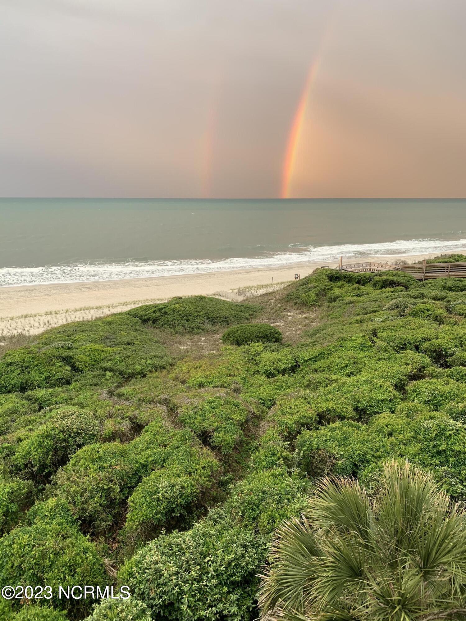 1701 Salter Path Road, Unit H 301 Indian Beach, NC 28512 - Photo 30 of 41 31 Beautiful rainbow from TOC